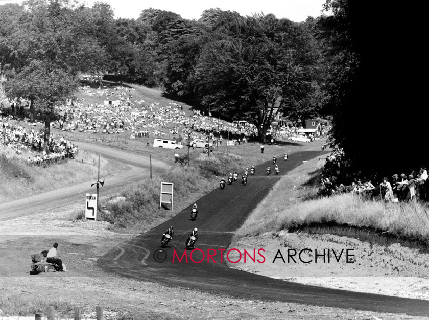 006-ARCHIVE-01 
 Cadwell Park, August Bank Holiday 1961, the launch of the newly extended 2.25 mile circuit with a star studded International meeting, in front of more than 25,000 spectators. 
 Keywords: 2014, Archive Shot, Classic Racer, July/August, Mortons Archive, Mortons Media Group Ltd